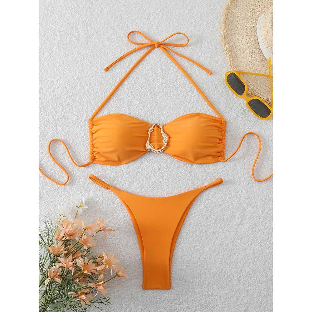 Santorini sexy bikini vacation