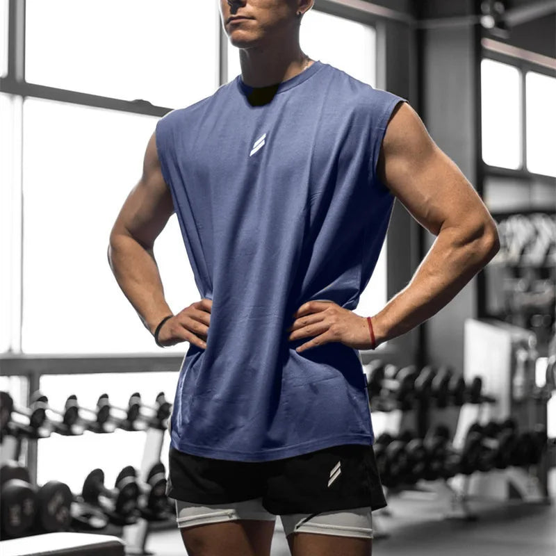 Sleeveless athletic shirt