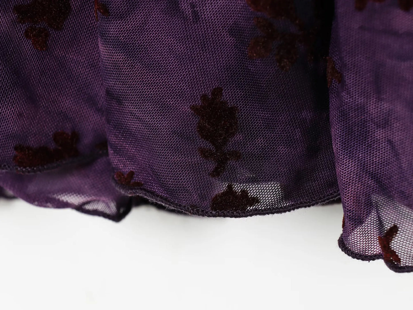 Discreet elegant floral dress