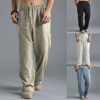Pants casual Cotton and linen