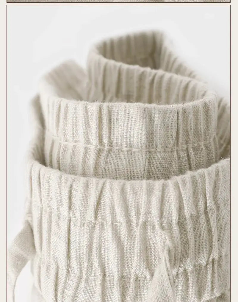 Chino-Style Linen Pants
