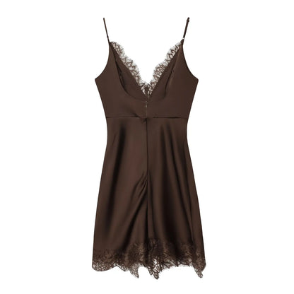 Stylish and sexy fashionable slip dress