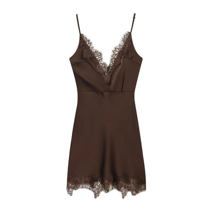Stylish and sexy fashionable slip dress