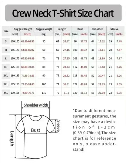 Short-sleeved crew-neck cotton T-shirt