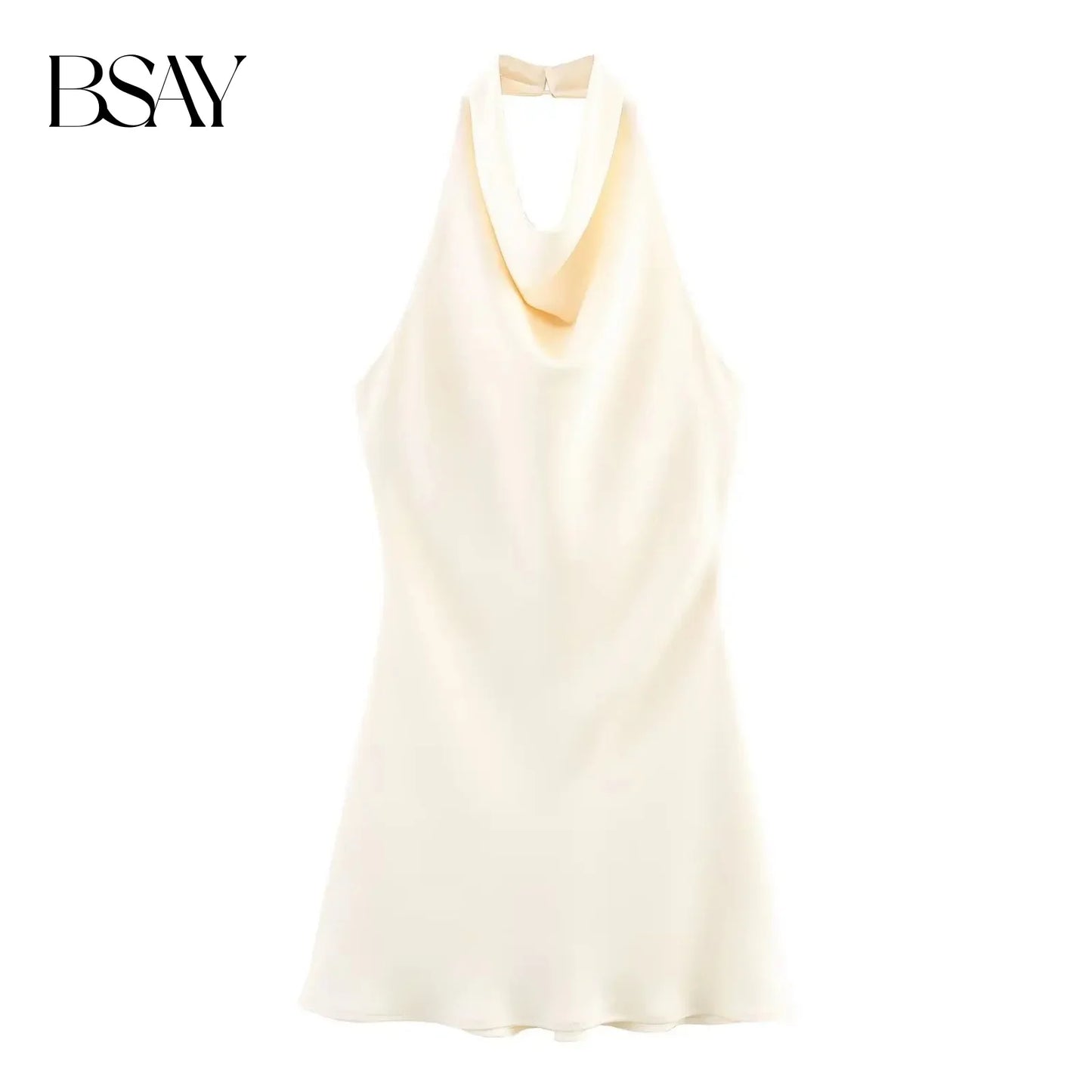 satin textured dress