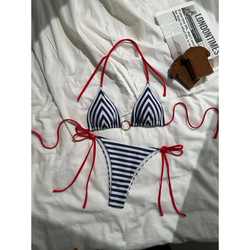 Sexy captain bikini