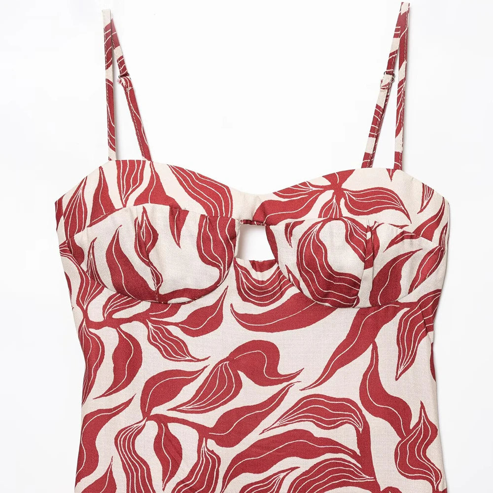 Vestido elegante ajustado capri