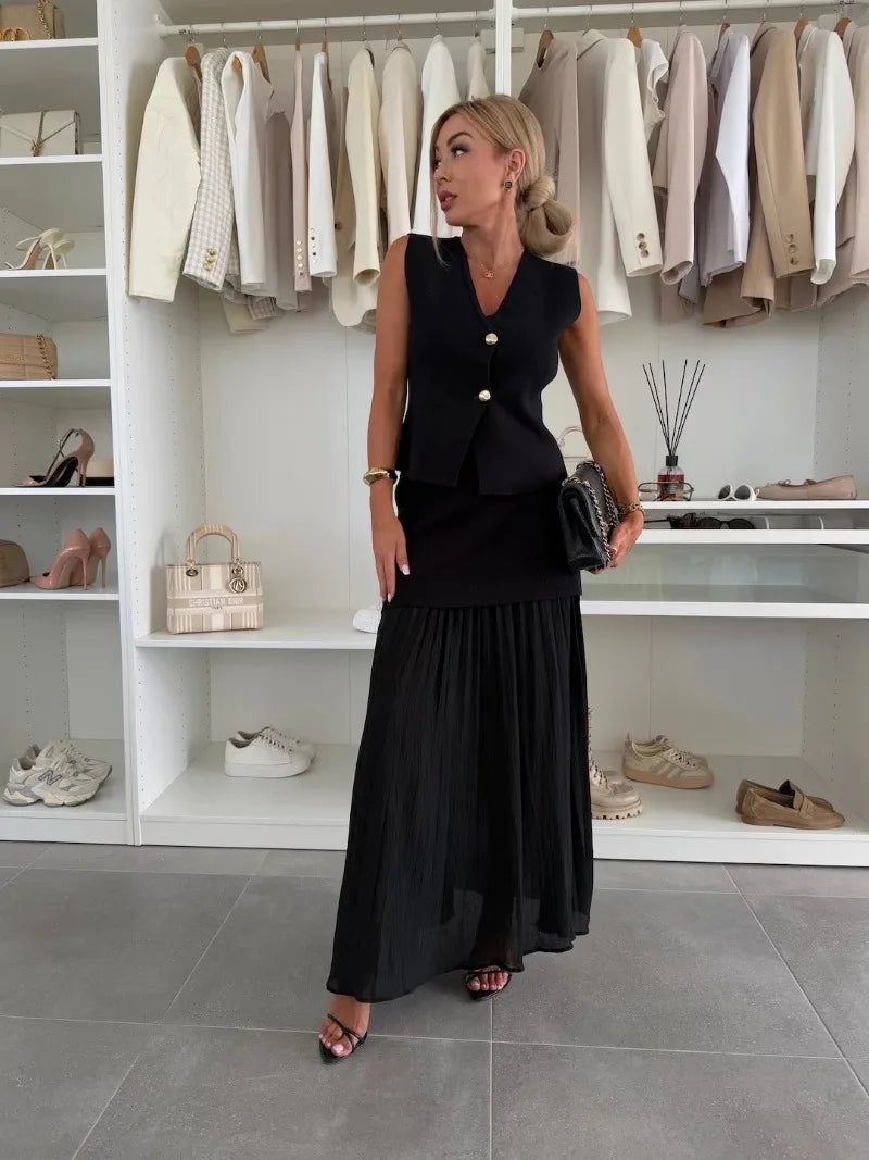 Two-piece summer vacation set