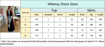 Patchwork lace long skirt suit
