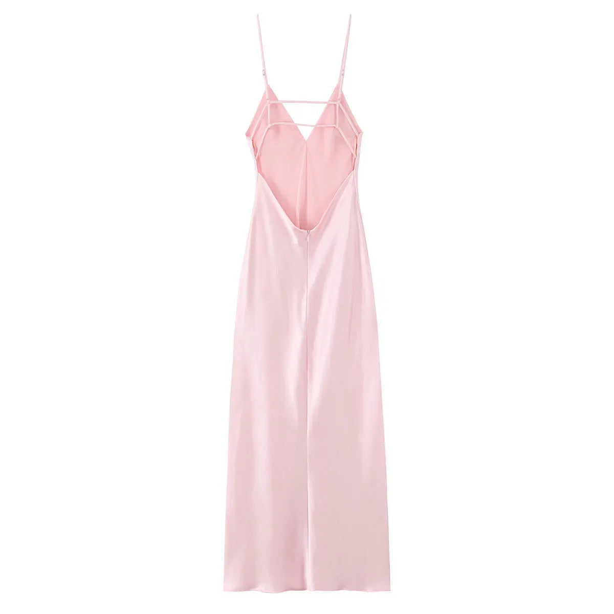 Elegant sexy satin dress