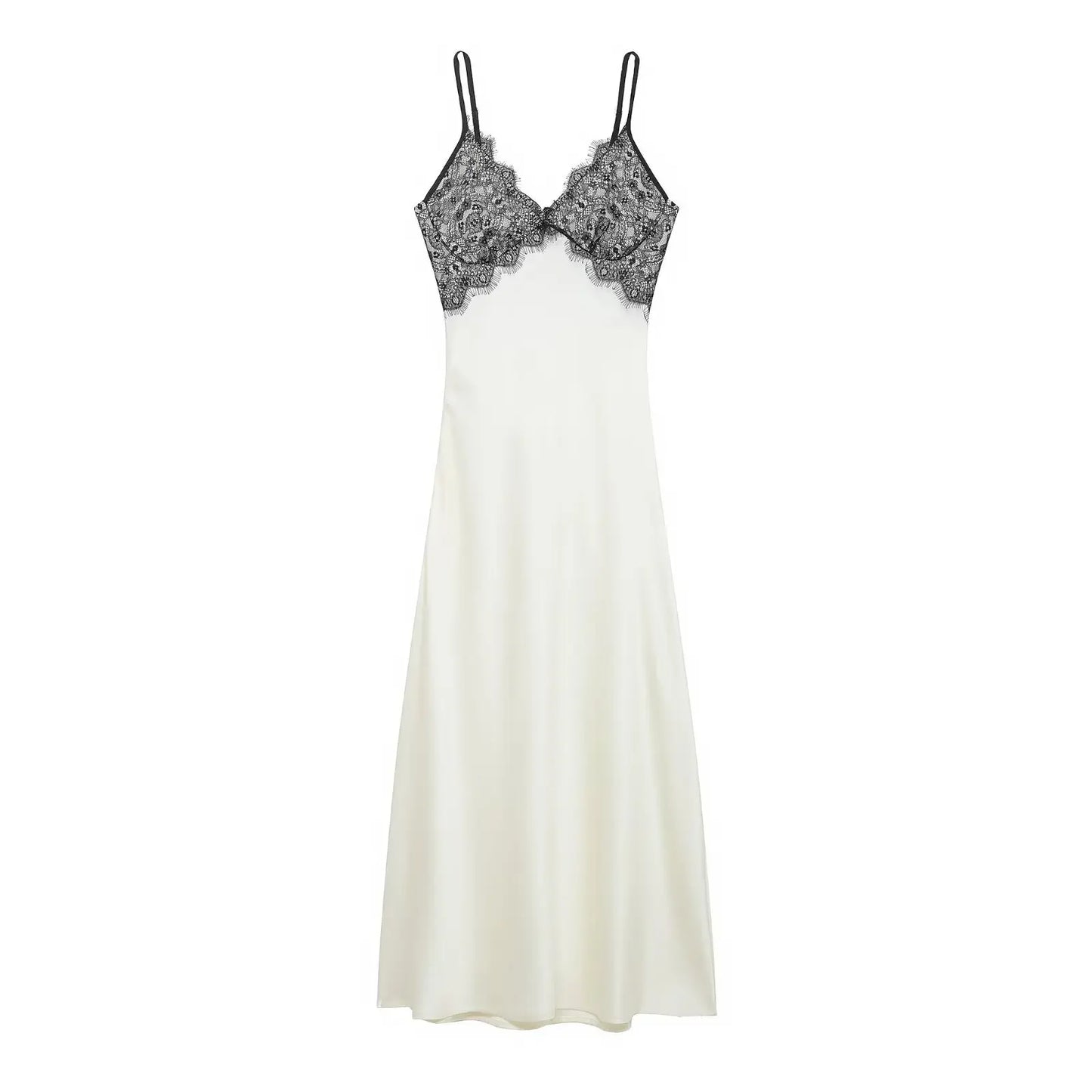Patchwork cami dress