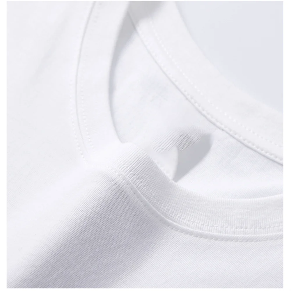 Men's casual printed T-shirt, made of 100% cotton