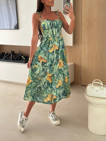 Vestido largo verano capri