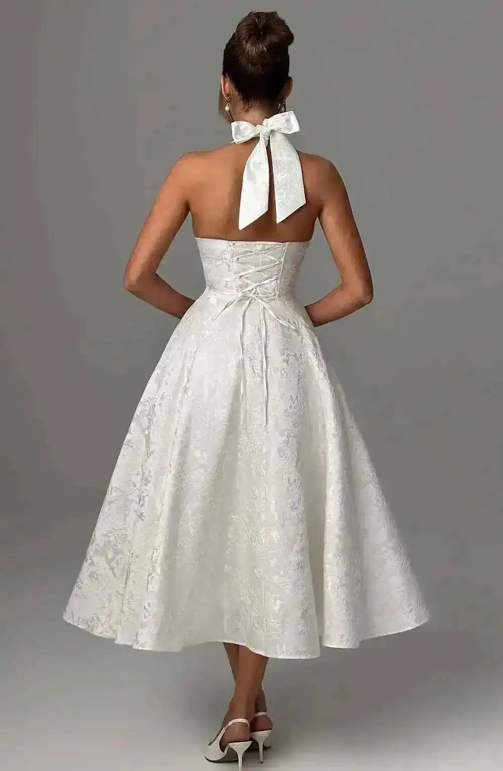 Vestido reina escotado
