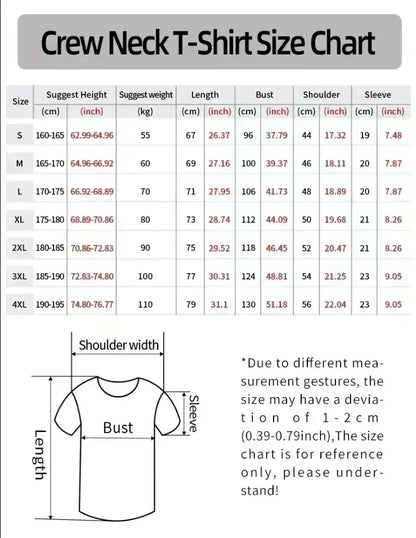 Short-sleeved crew-neck cotton T-shirt