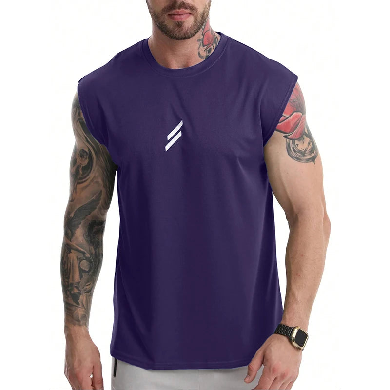 Sleeveless athletic shirt