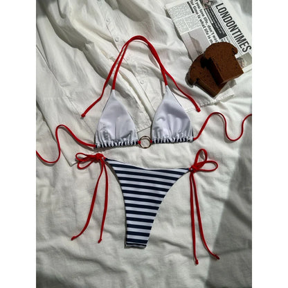 Sexy captain bikini