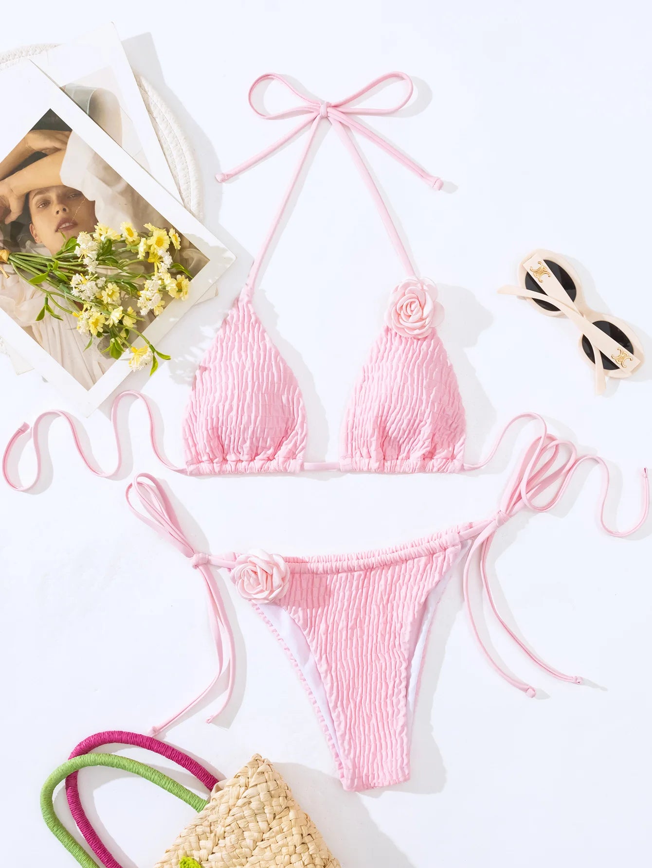 Daring bikini princess