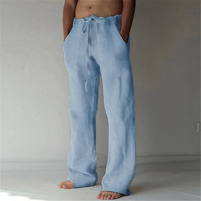 Linen trousers cotton and linen