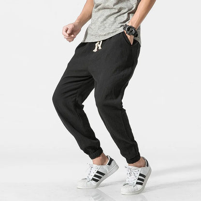 Casual Cotton Linen Harem Pants