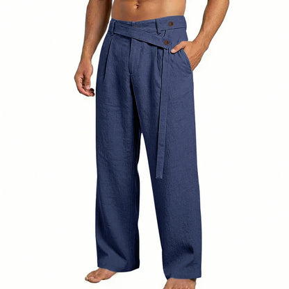 Linen Trousers, Naples Italian Style