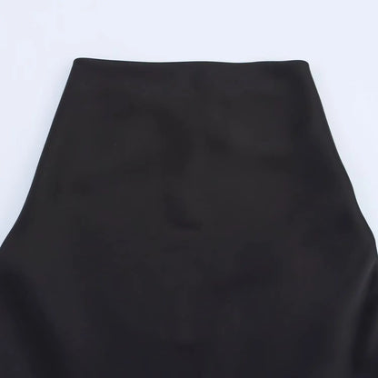 satin textured dress