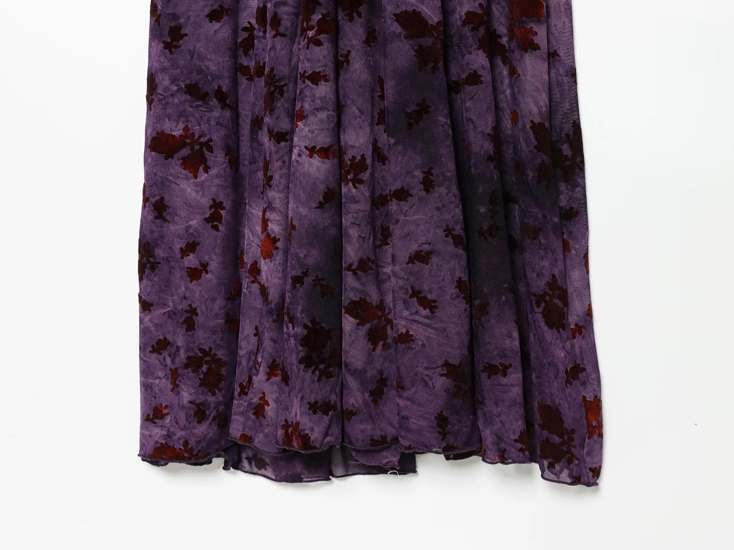 Elegant purple dress