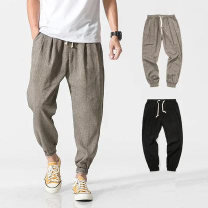 Casual Cotton Linen Harem Pants