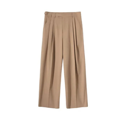 Pantalones Holgados de Corte Recto
