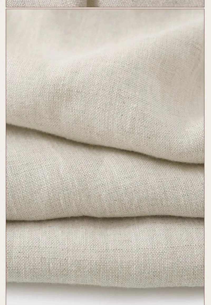 Chino-Style Linen Pants