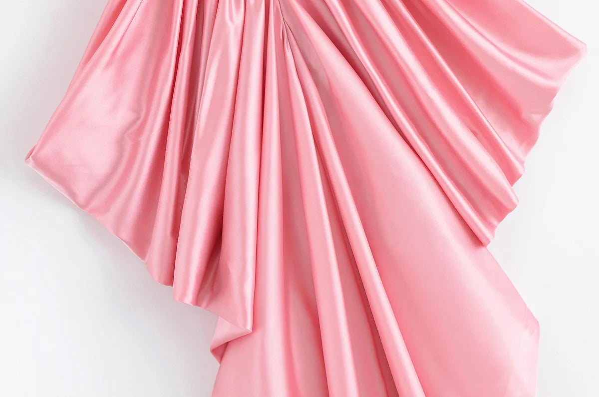 Elegant long cocktail dress