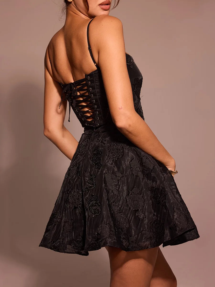 Vestido de lino elegante