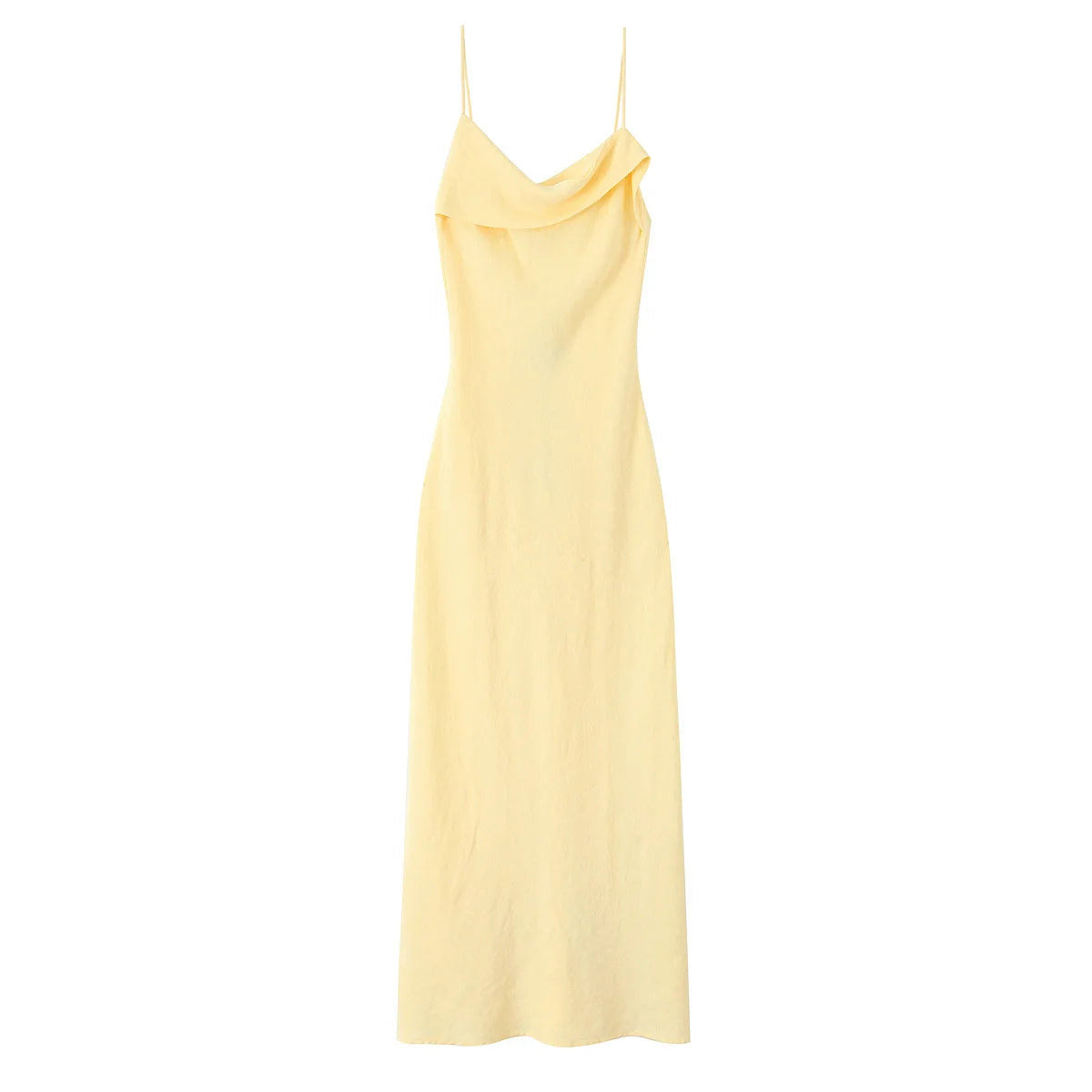 Asymmetrical backless strappy bodycon dress
