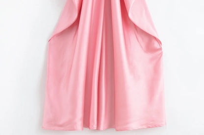 Elegant long cocktail dress