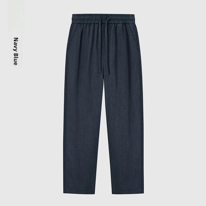 Chino-Style Linen Pants