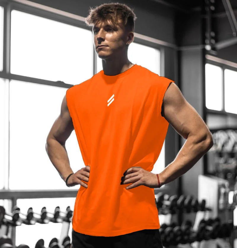 Sleeveless athletic shirt