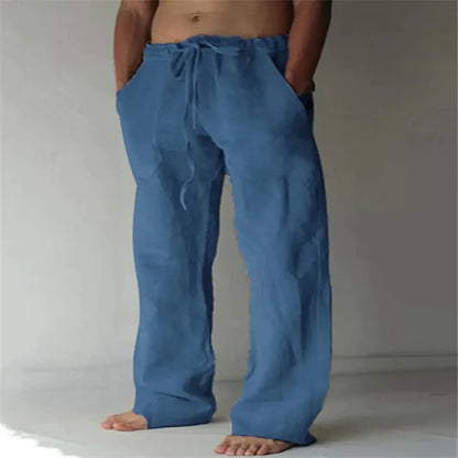 Linen trousers cotton and linen