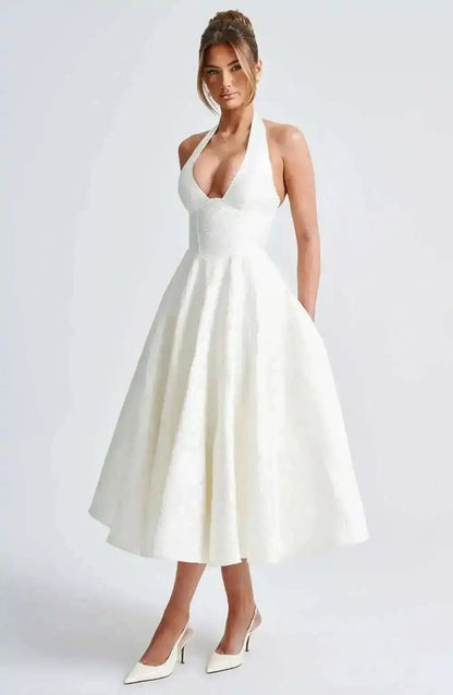 Vestido reina escotado