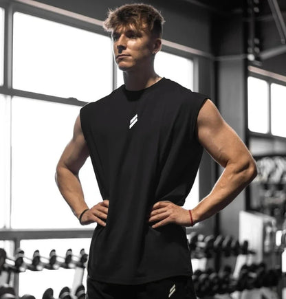 Sleeveless athletic shirt
