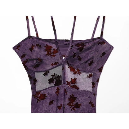 Discreet elegant floral dress