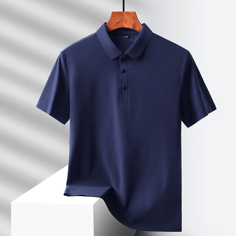 Men's 2025 White Casual Polo Shirt