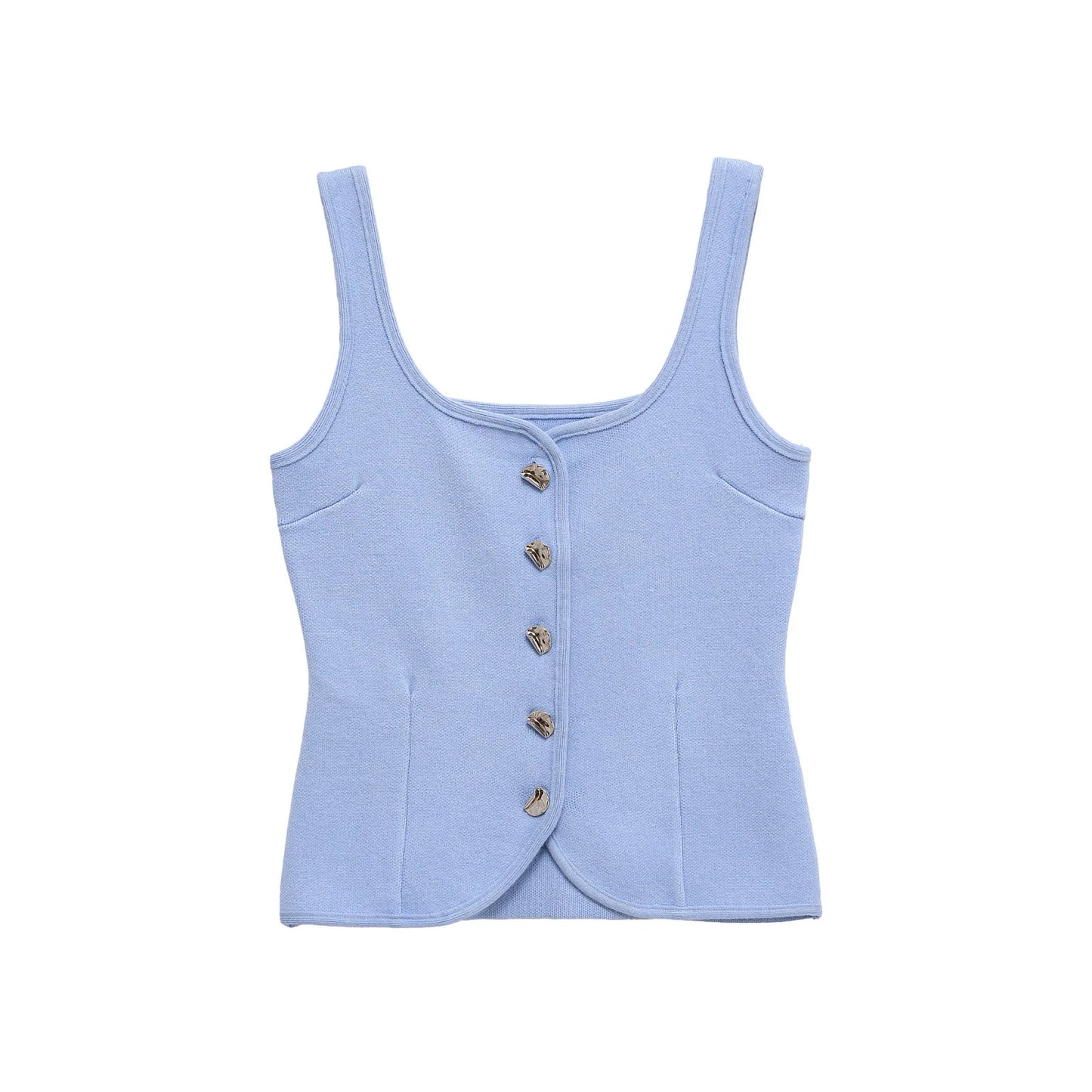 chaleco pequeño top con tirantes