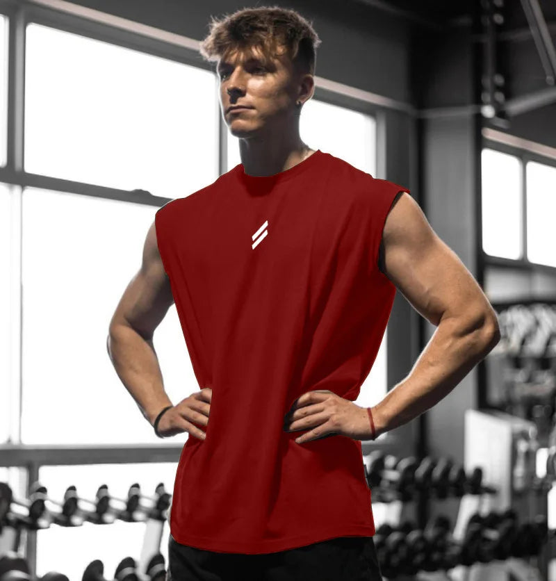 Sleeveless athletic shirt