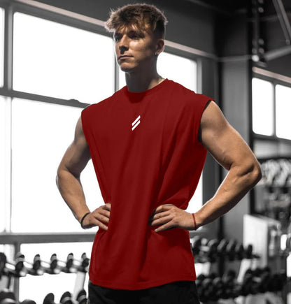 Sleeveless athletic shirt