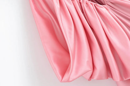 Elegant long cocktail dress