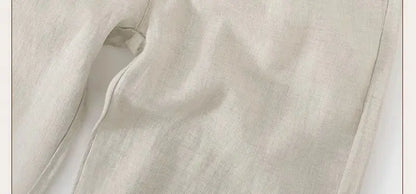 Chino-Style Linen Pants