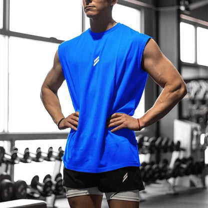 Sleeveless athletic shirt