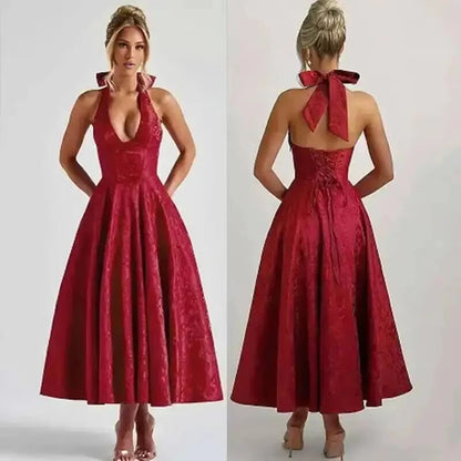 Vestido reina escotado