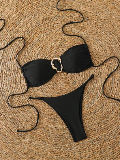 Santorini sexy bikini vacation