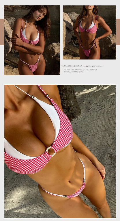 Passion fruit double sexy bikini